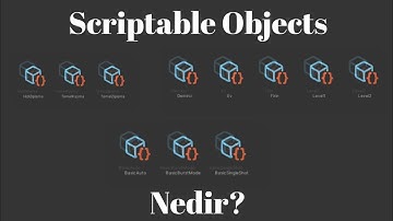 Unity Dersleri - Scriptable Objects ve Kullanımı