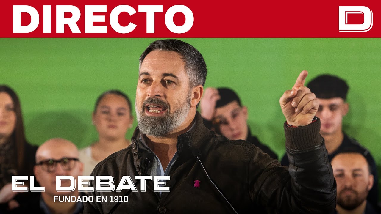 DIRECTO | Abascal interviene en un mitin de Vox en Jaca