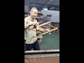 Water Transfer Printing Wood Grain Round Tube Factory Real-time Video