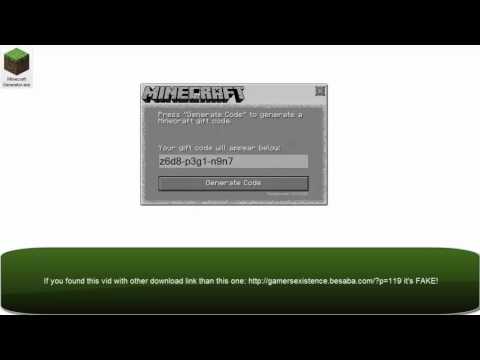 Minecraft Gift code Generator WORKING AS OF NOV 2015 100%