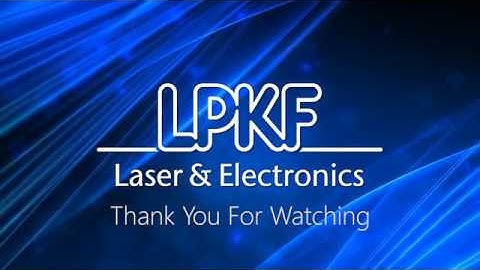 LPKF Laser Demonstration Video Part 1