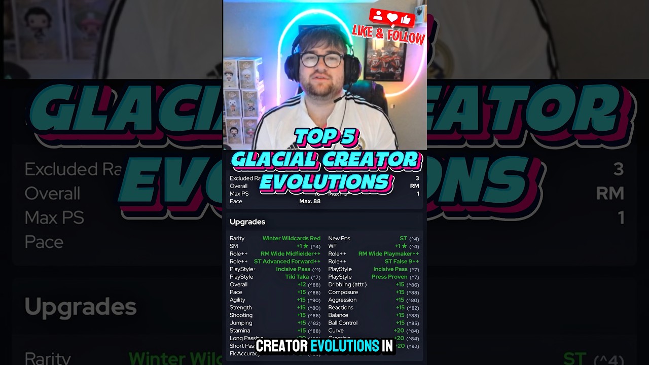 TOP 5 GLACIAL CREATOR EVOLUTIONS IN FC26 