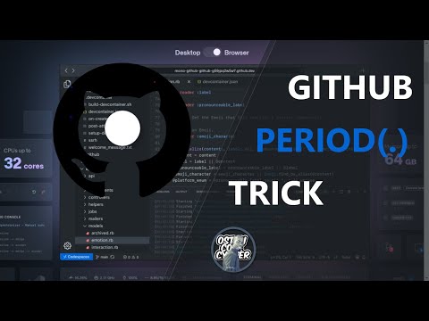 GITHUB TRICK - Visual Studio Code Every Where  - GitHub Code Space