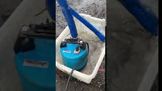 ツルミポンプ/水中ポンプ　　確認動画