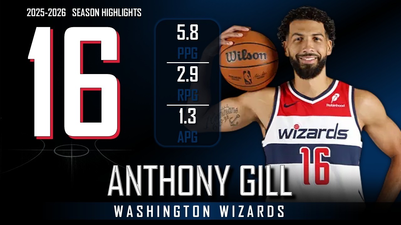 Anthony Gill || 2025-2026 Washington Wizards Highlights