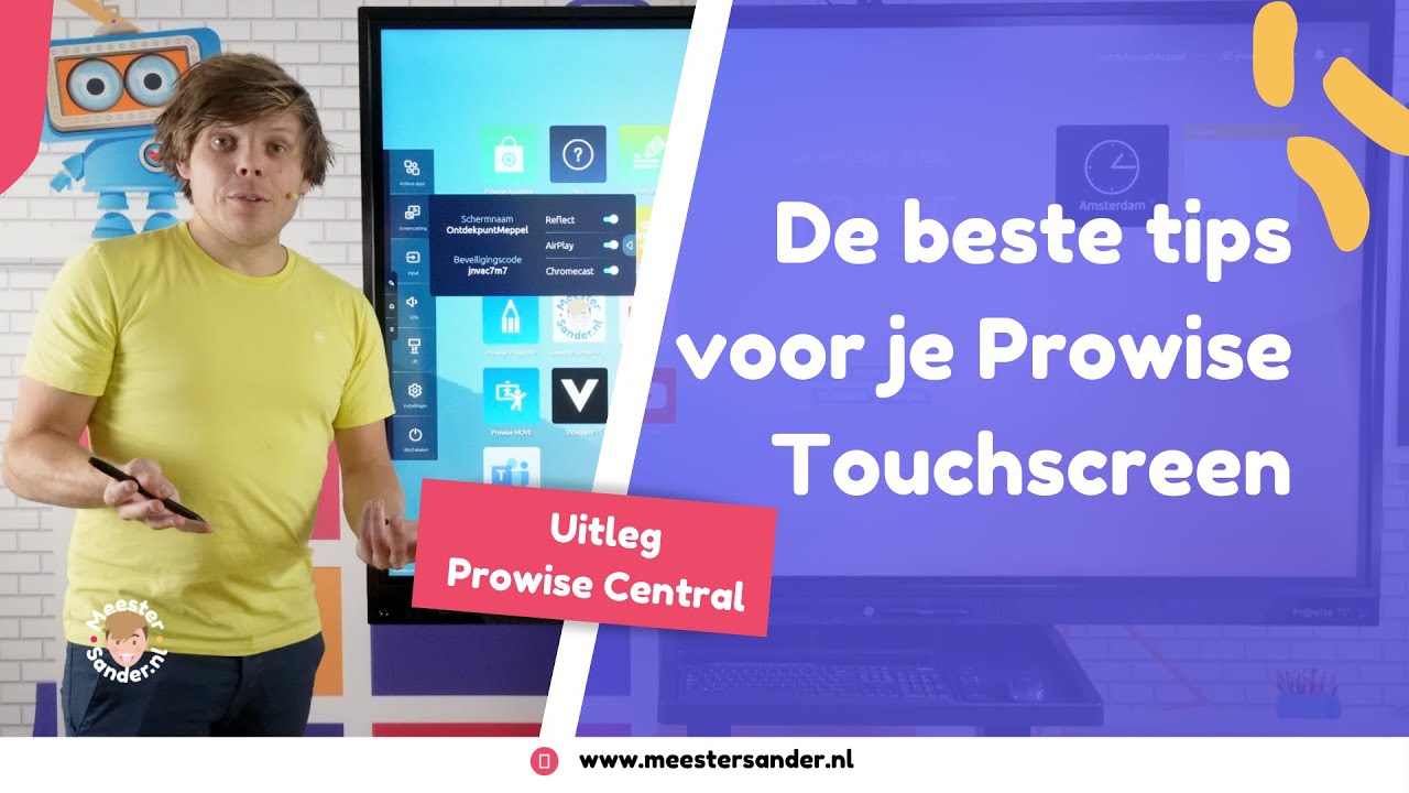 Uitleg Prowise Touchscreen - Aan de slag met Prowise Central - YouTube