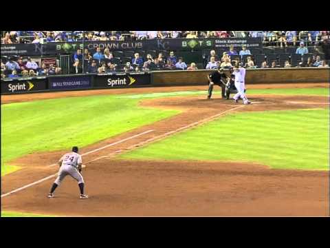 2011/08/05 Guillen's great catch