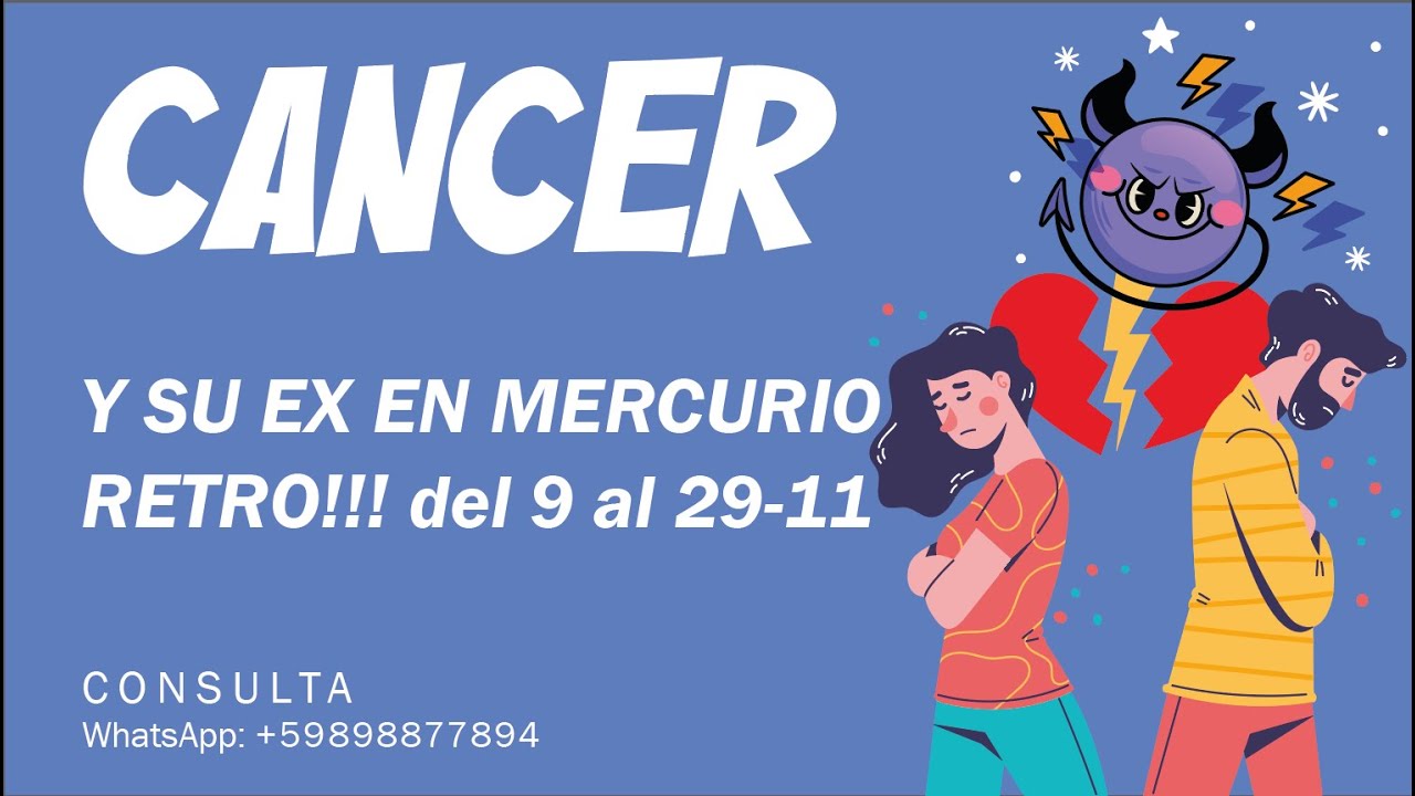 CANCER♋️TU EX💔QUE PIENSA🤔QUE SIENTE❤️QUE VA HACER💌 