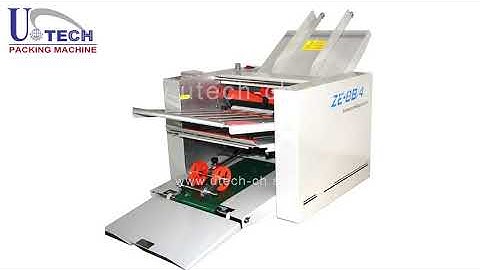 ZE 8B2 Two folding tray automatic paper folding machine