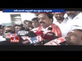 Thummala, Etela lay foundation stone for high-level bridge