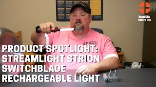 Product Spotlight: Streamlight Strion Switchblade Rechargable LED Light Bar by Quad City Safety, Inc. 1,867 views 2 years ago 2 minutes, 41 seconds