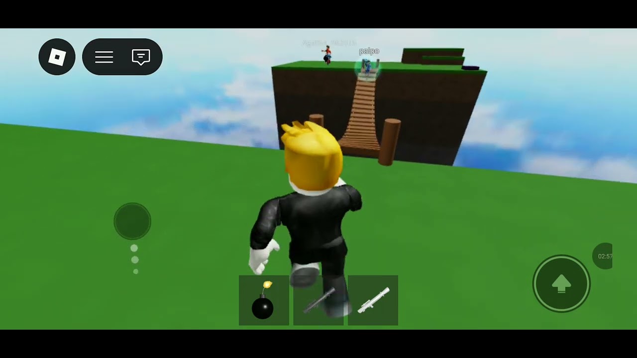 Eu eo tails jogando uma ponte so