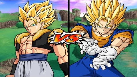 Super Gogeta VS Super Vegito*Red Potara* | Dragon Ball Z Budokai Tenkaichi 3