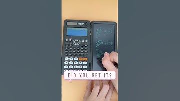 Math hacks on double digits squared🔥Newyes scientific calculator