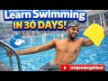 Learn swimming🏊‍♂️ in 30 days || beginners swimming series #youtube #learntoswim #tejendergahlaut 