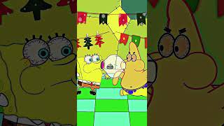 SpongeBob &amp; Patrick's Gross Tube Challenge! 🤢 #SpongeBob #PatrickStar #Funny