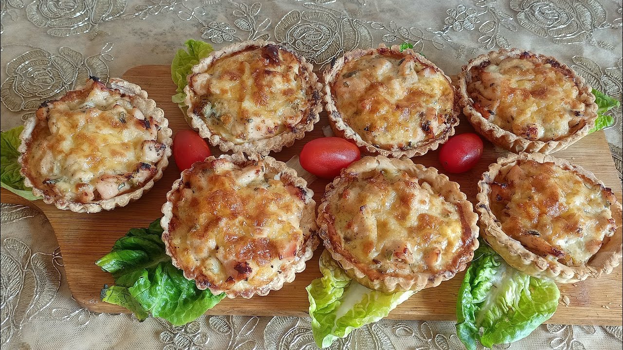 كيش مالح بالدجاج كيجي رائع ولذيذ