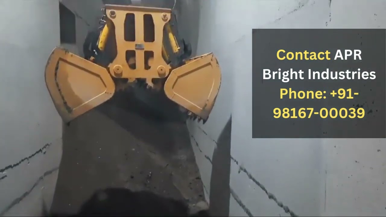 Waste Handling Grab Cranes for Municipal Waste 