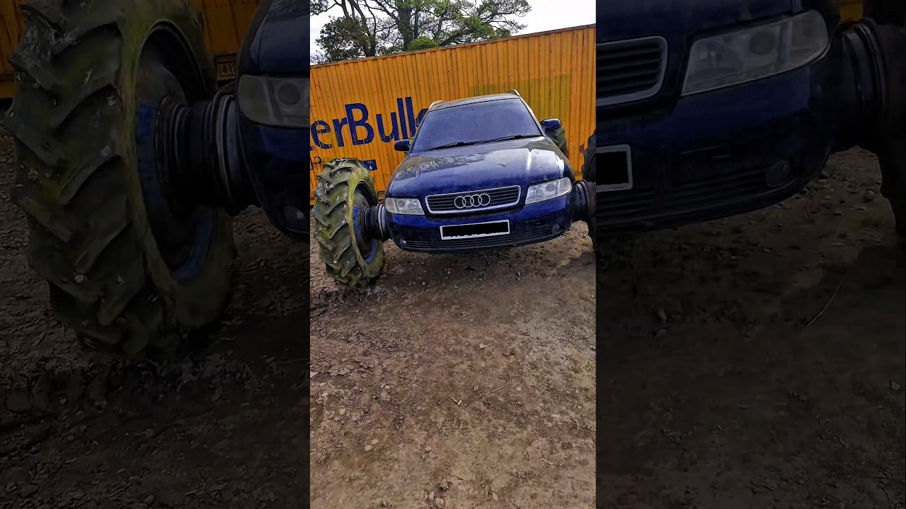 Audi'ni Bombardini на бездорожье — танк на 4 колесах💥🔥