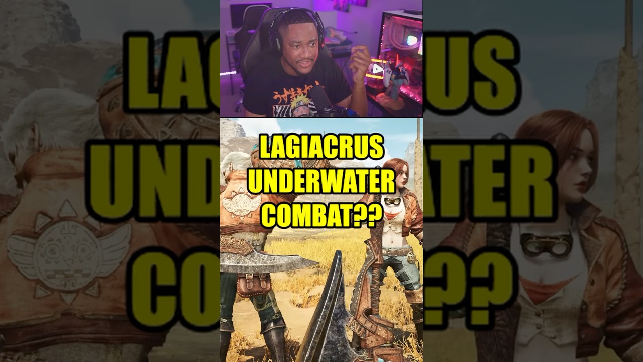 Lagiacrus Underwater Combat Confirmed! Monster Hunter Wilds TU2 Trailer Reaction