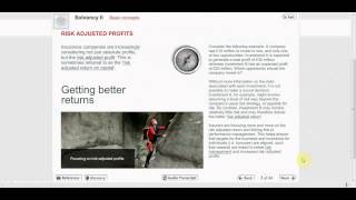 A brief overview of BaxterBruce's Solvency II eLearning Solution Guide