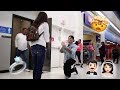 PROPOSING TO MY GIRLFRIEND IN PUBLIC (EPIC PROPOSAL EVER)