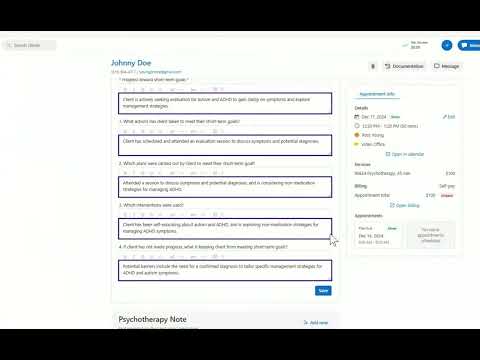 Clinical Notes AI video preview 2