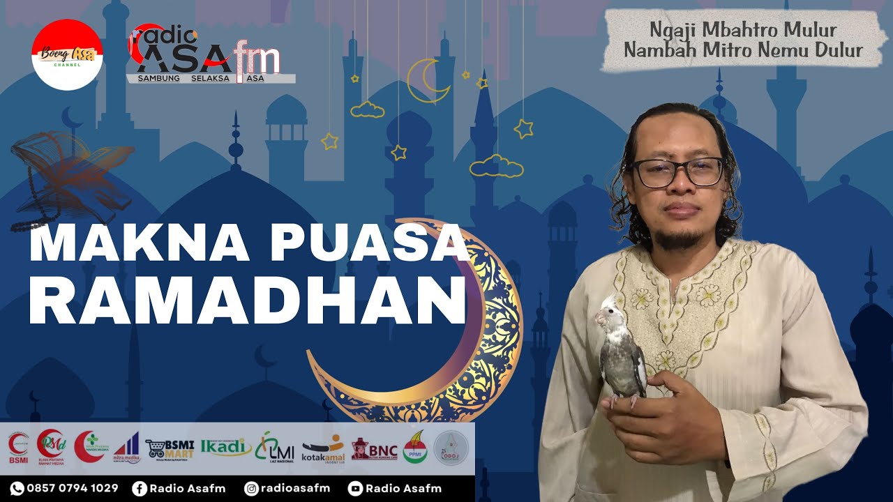 Ustadz dr. Azhar Anwar (UDA) -Makna Puasa Ramadhan- - YouTube
