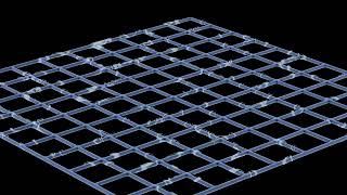 Famous C4D Grid Function with Electric Field Animation Wealth