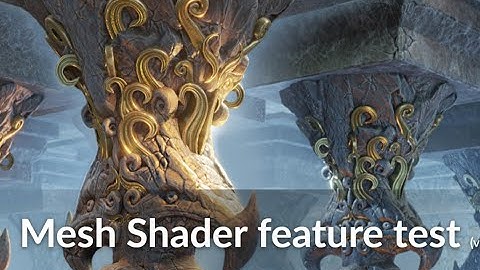 Radeon 7600 XT - 3D Mark - Mesh Shader feature test