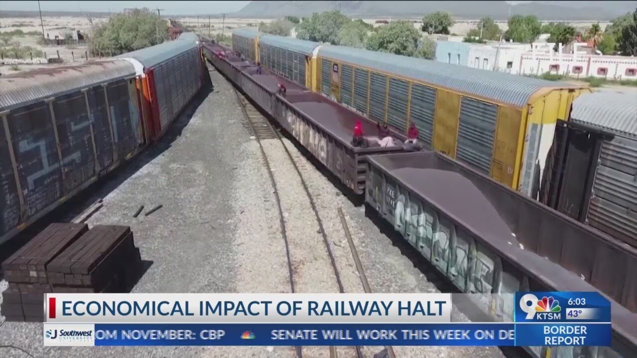 CBP railway halt in El Paso to impact economy