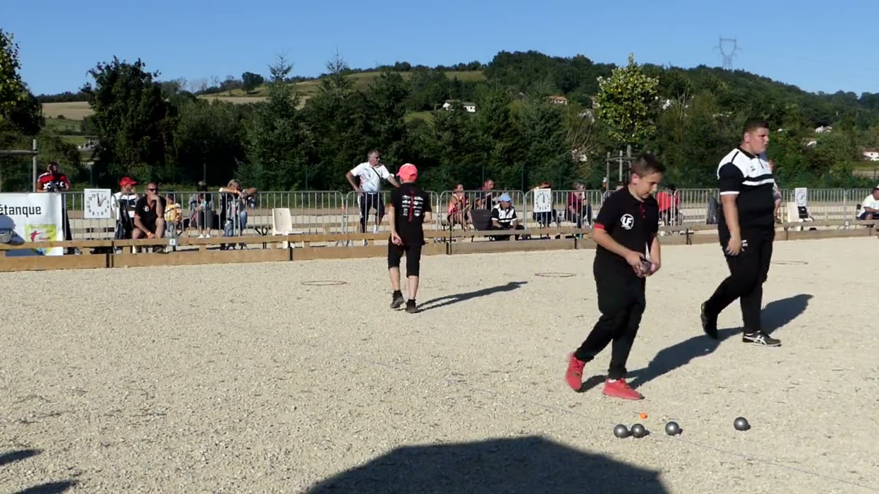 Miniature : National jeune de Moidieu Détourbe. Demi finale Gerardot VS Romans-sur-isère