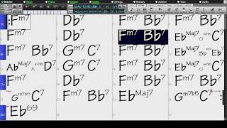 BACKING TRACK - GLAD TO BE UNHAPPY (Rodgers &amp; Hart) (Eb) 80 BPM BALLAD