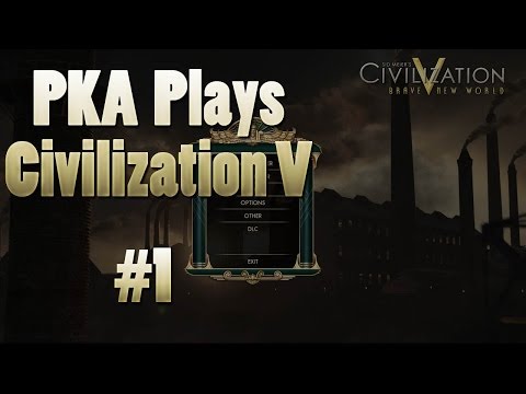 PKA Plays Crew vs 2 Deity AI | Part 1 (Civilization V 1080p)