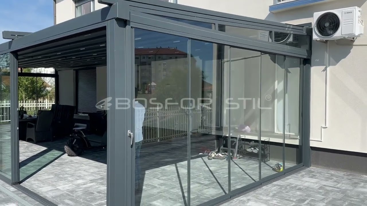 Klizno staklo i pergola  - Bosfor stil