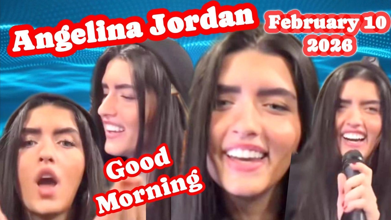 ВАУ! Это потрясающе! 2-10-26 Доброе утро, Анджелина Джордан! Прямые трансляции, репетиции, интере...