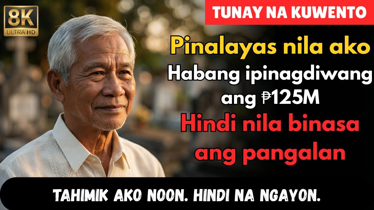 Pinalayas Ako ng Anak… Pero Nanalo Ako ng ₱125 Million at Nagulat Sila sa Pirma Ko!