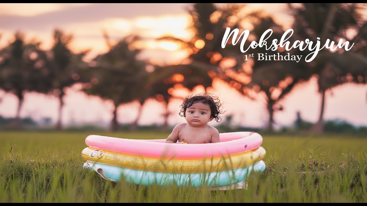 Moksharjun 1st Birthday [4K] || Parvathipuram || Wedclick Photography