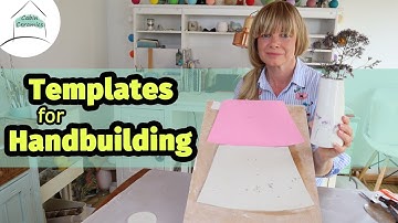How to use templates for pottery handbuilding