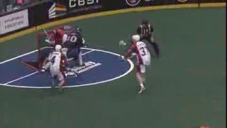 NLL: Rhys Duch goes airborne to score crease dive goal for Vancouver Stealth