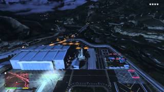 Grand Theft Auto V robar helicóptero  Fort Zancudo FACIL CARGOBOB. screenshot 2