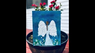 Acrylic Painting Angel