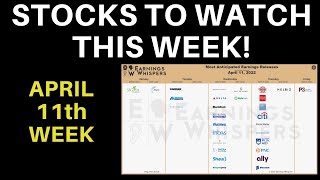 Stocks To Watch This Week Earnings Whispers | Major Banks Reporting JPM , ALLY And Citi
