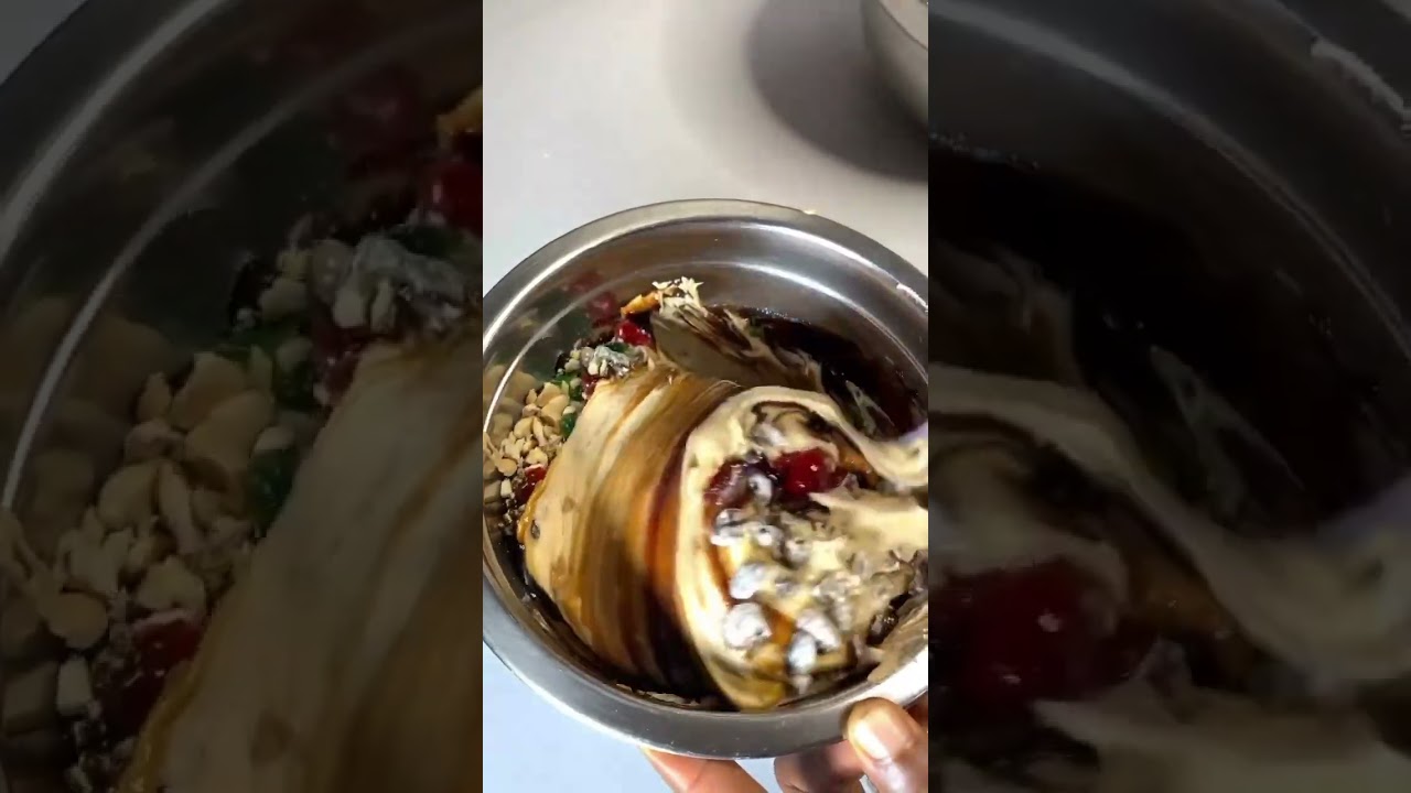 Rich fruit cake for Christmas. Tutorial//Bam’s treat 