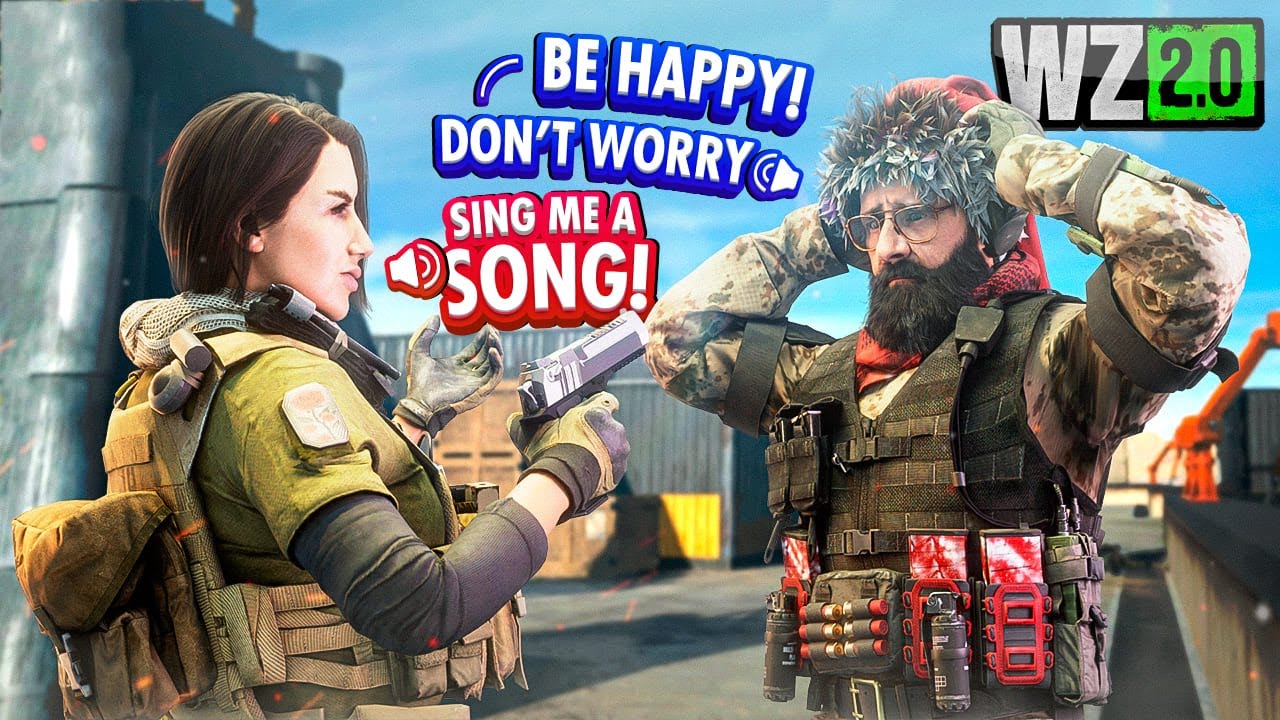 *NEW* FUNNY PROXIMITY CHAT Moments in WARZONE 2 #27