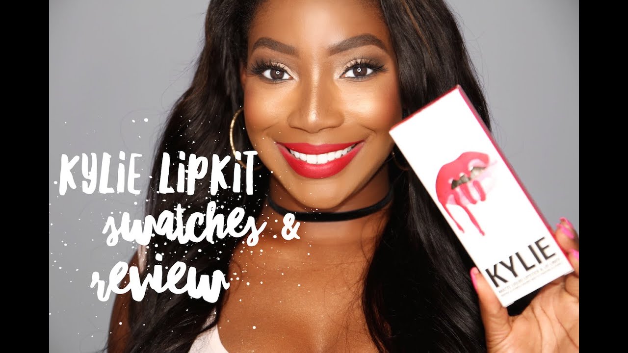 Kylie Lip Kit & Gloss Swatches | Brown Skin / WOC | Whitney Wiley