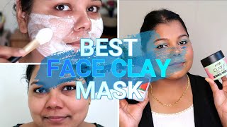 TOP 5 FACE CLAY MASK I FOR ALL SKINTYPE I FACIAL AT HOME IN ONE STEP I HOW I Watch before you buy 