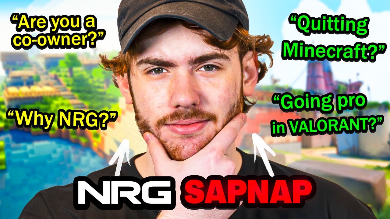 r Sapnap joins NRG as a content creator and co-owner of Minecraft.