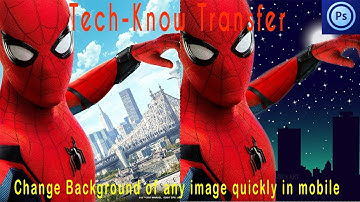 PS touch Edits - Change Background of any image quickly in mobile like CB edits | Remove Background