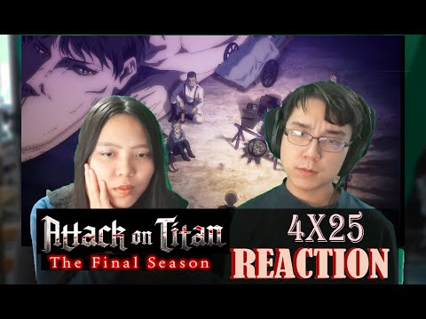 Attack on Titan (Shingeki No Kyojin) 4X25 | "Night of the End" | REACTION